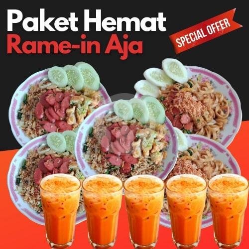Paket Hemat  Rame-rame menu Nasi Goreng Nikmat Rasa, Kediri Kota