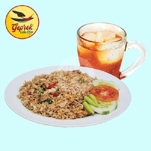 Geprek Dada/ Paha Atas + Nasi menu Zest Fried Chicken, Kalimantan