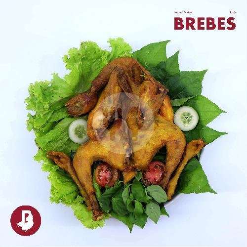 Ayam Goreng Ekor menu RM. Ayam Goreng Brebes 1, Lembang Raya