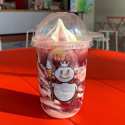 Grape Mi-Shake menu Mixue Kedawung Cirebon, Kedungjaya