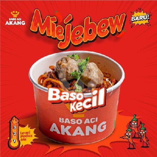 Mie Jebew Baso Besar menu Baso Aci Akang, Gubeng