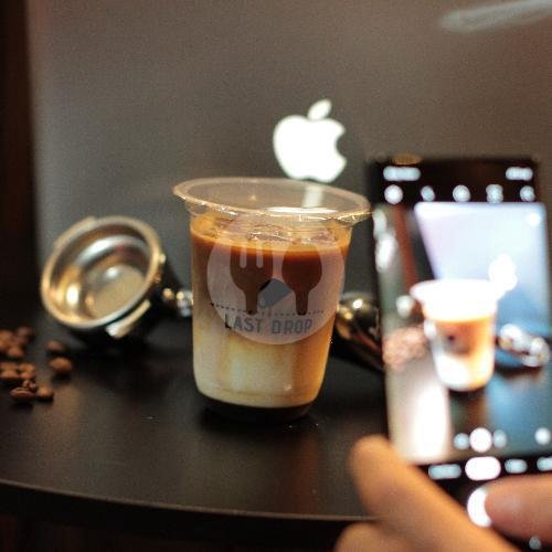 Ice Rhum Latte menu Last Drop Coffee And Eatery, TKI 3