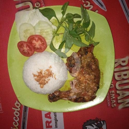 Nasi + Rica Rica Ayam menu Penyetan Mbah Djoyo, Depok