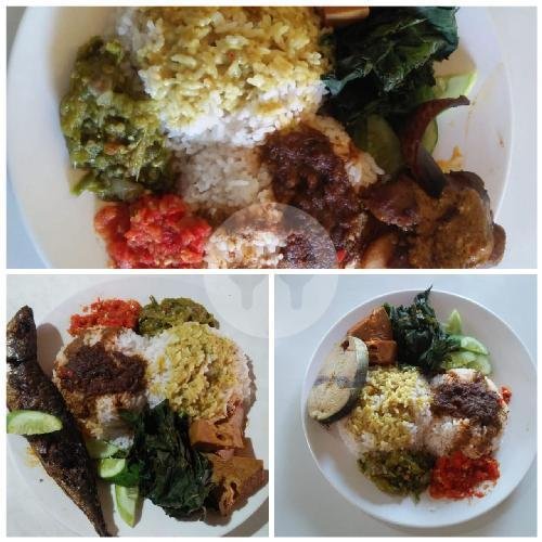 Nasi ayam bakar Gratis Es Teh Manis menu Nasi Padang Rm. Melati Indah Masakan Padang