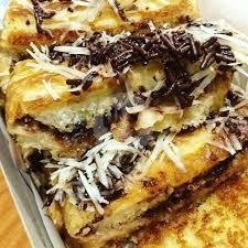 Roti John Manis Pendek Keju Vanila Susu menu Roti John YK, Godean