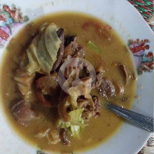 Nasi + Tengkleng Kambing menu Tongseng Kambing Pak Kribo Pusat, Pakem