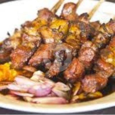 Sate Brutu menu Sate Ayam Madura Cak Lilik, Godean