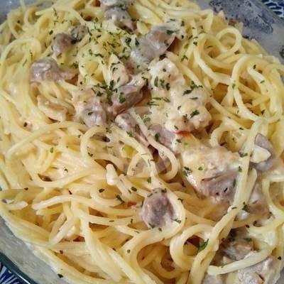PASTA Carbonara (biasa)tdk Pedas menu De Pasta, Graha Mulia Asri 2