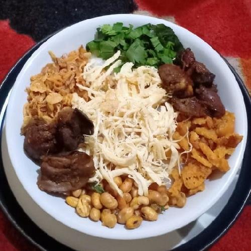 Spesial Komplit menu Bubur Ayam Kriuk, Puri Sakti Buntu