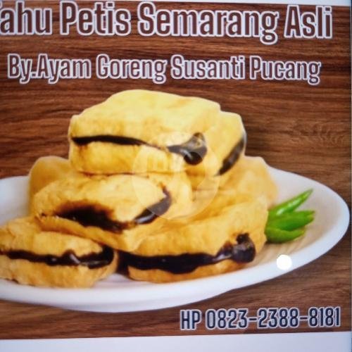 Kepala menu Ayam Goreng Susanti Pucang, Karang Empat Besar