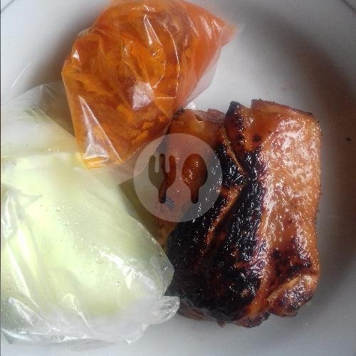Nasi + Ayam Crispy Bakar (crisbar) menu Ayam Bakar 