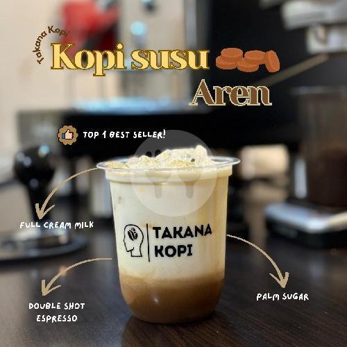 Kopi Susu Creamy Takana menu Takana Kopi, Pauh