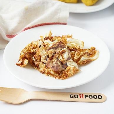 Tempe Goreng menu Ayam Gepuk Pak Gembus, Suhat