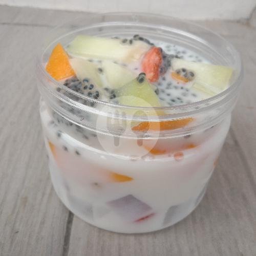 Salad Mangga Small menu Salad Buah Rika, Raya Cibeuti