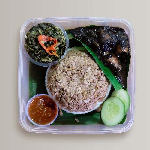 Nasi Megono Nangka Komplit Dendeng menu Mlinjo Cafe & Resto, Tomang