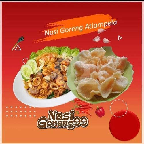 Nasi Goreng Pete menu Nasi Goreng 99, Taman Saturnus