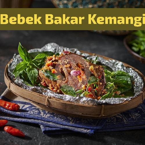 Paha Bebek Bakar Kemangi menu Warung Bebek Goreng H. Slamet, HR. Muhammad