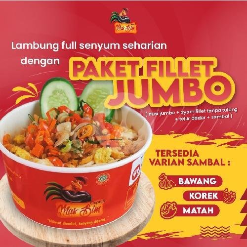 Lecy Squash menu Ayam Geprek Mas Bim, Rinjani