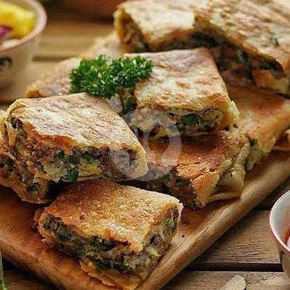 Martabak Telur 5  (Daging Sapi) Telur B menu Markos (Martabak Kota Semarang), Tembalang Semarang