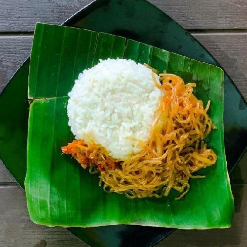 Nasi Soun Tahu Spesial menu Nasi Balap Papa Bro, Kemasan