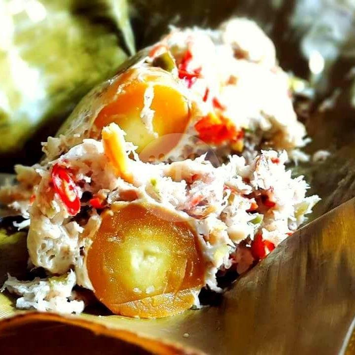 Telur Asin menu Gudeg Asmojo, ungaran