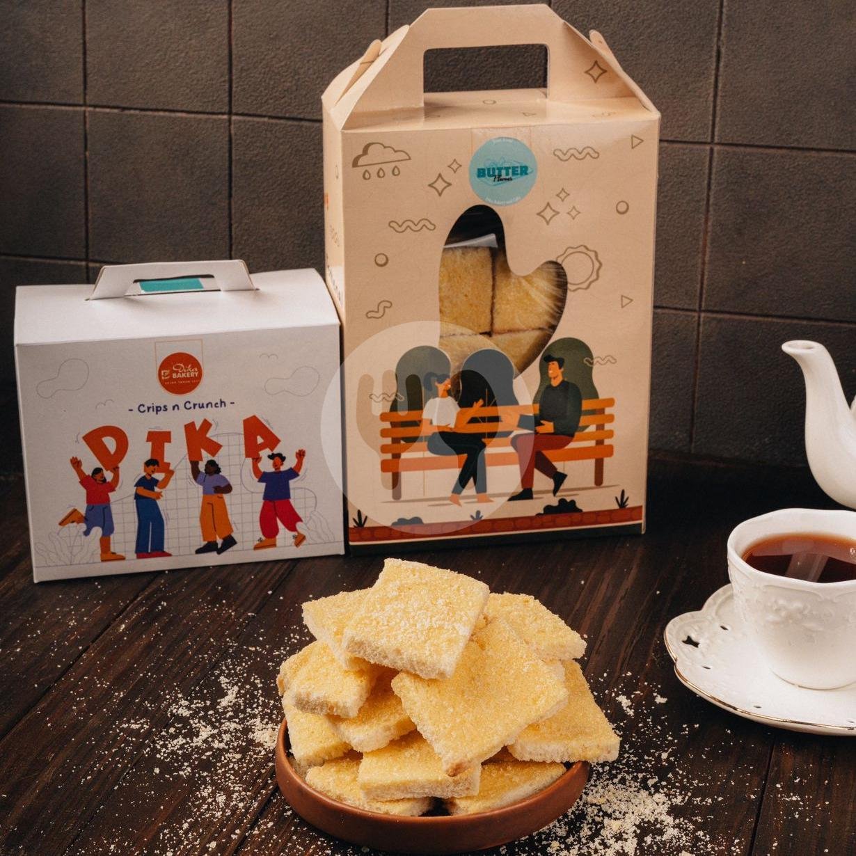 Snack Toast Butter Besar 300gr menu Dika Bakery & Cake, Pakualaman