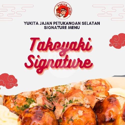 Signature Tako (Gurita) menu Takoyaki Yukita Jajan, Petukangan Selatan