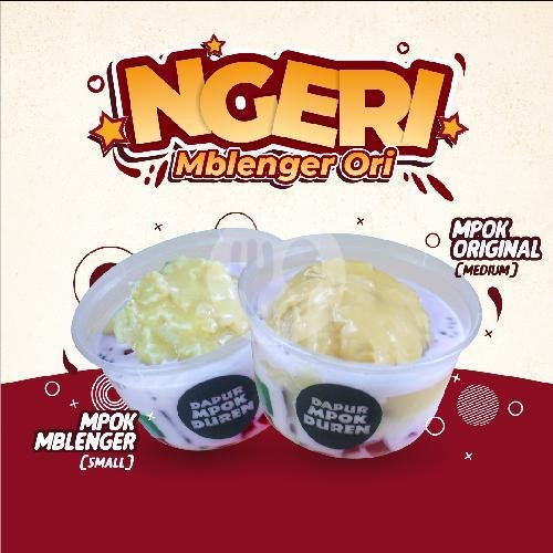 Mpok Original menu Dapur Mpok Duren, Tirtonirmolo