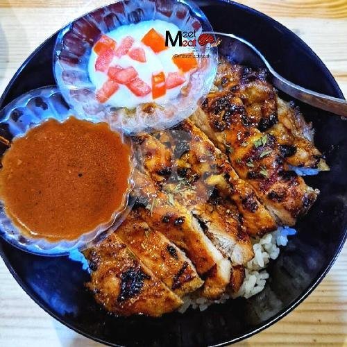 Meet Ricebowl Grill Chicken 200 gr menu Meet Meat Steak (Grill), Jalan Semeru