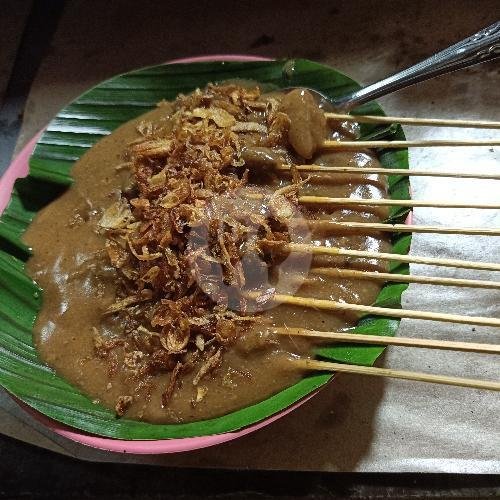 1 Porsi Sate Padang Daging Usus menu Sate Padang Buyung Apotik Rini, Rawamangun