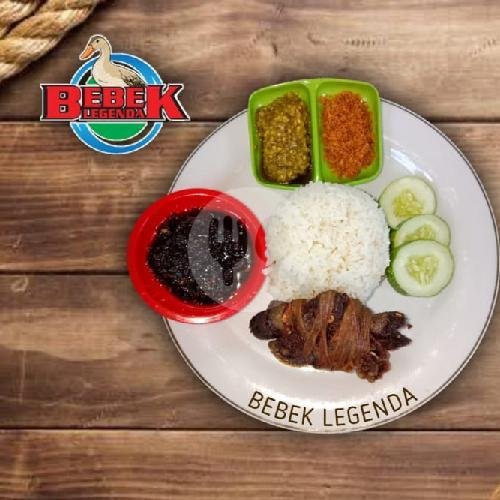 nasi bebek paha atas menu Nasi Bebek Legenda Madura, Bendungan Hilir