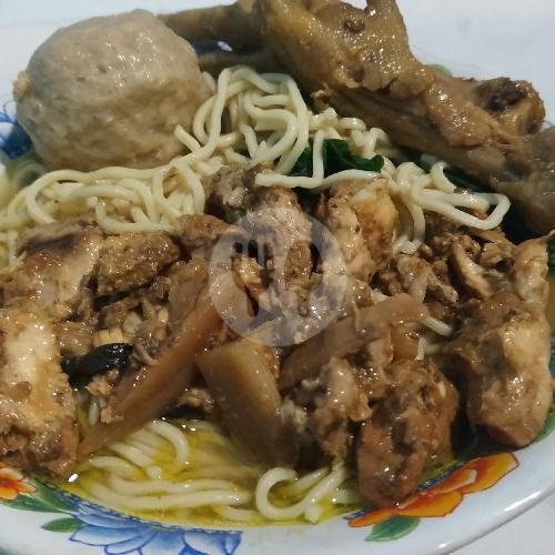 Mie Ayam Bakso Balungan menu Soto Sapi Mie Ayam & Bakso Handayani, Tambalan Pleret
