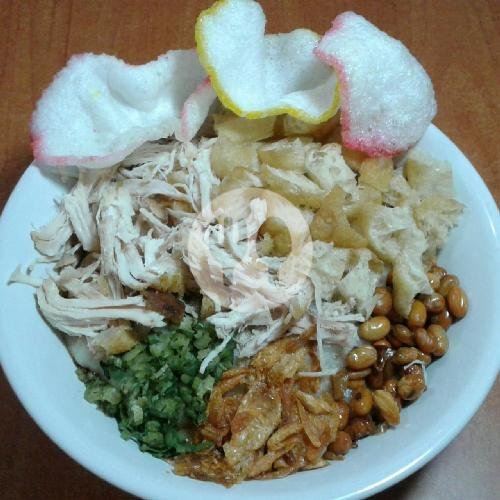 Bubur Ayam Spesial Kulit Porsi Reguler menu Bubur Ayam ABAA, Tubagus Ismail