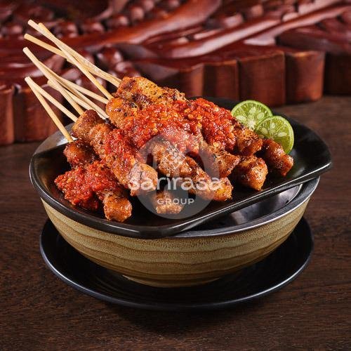 Sate Ayam Bumbu Plecing (1/2 porsi) menu Sate Khas Senayan, fX Sudirman