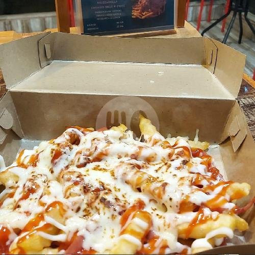 American Favorit Pizza menu Bengkel Jajanan & Roti John, Pizza, Chicken, Mac N Cheese, Singaparna