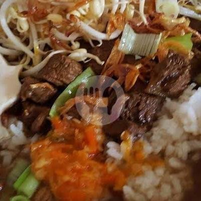 Nasi Rawon PDKT (Pernah Deket Kemudian Terlupakan) menu Warung Bu Anggie, Pasar Baru Raya