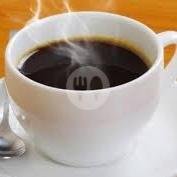 Kopi Hitam menu Warkop Berkah Warmindo, Pondok Kacang