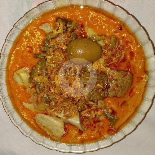 Ketupat Sayur + Telor + Tahu menu Kupat Tahu Mangunreja Mang Wahab, Dadaha