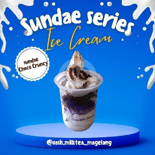 Sundae mix topping menu Oasis Cozy, Magelang