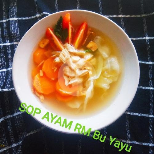 Sop Ayam Segar menu Sop Janda RM Bu Yayu, Brebes Kota