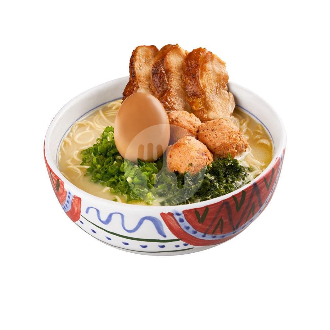 Zenbu Ra-men (Pork) menu Marutama Ra-Men, Plaza Senayan