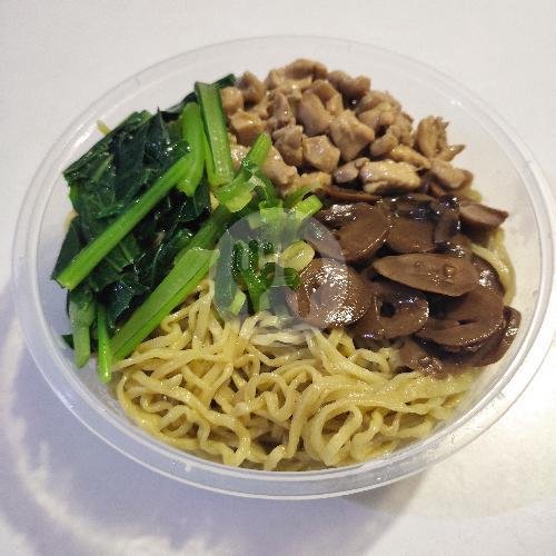 Teh Java Melati Otentik menu Bakmi Ayam Jamur Sumpit Emas, Duren Sawit