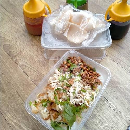 Kerupuk Udang menu Bubur Ayam Jakarta Pada Suka D2R, Klampis Jaya