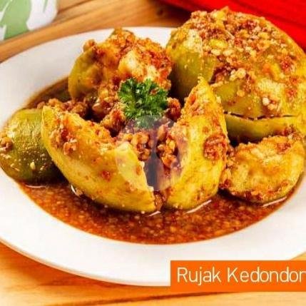 Es Puter menu Rujak Es Krim Mas Donny, Demangan