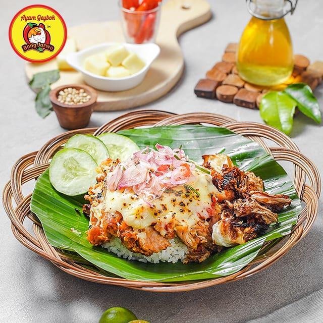 Paket Ayam Blonkrik Matah menu Ayam Geybok Bang Jarwo, Kalisari