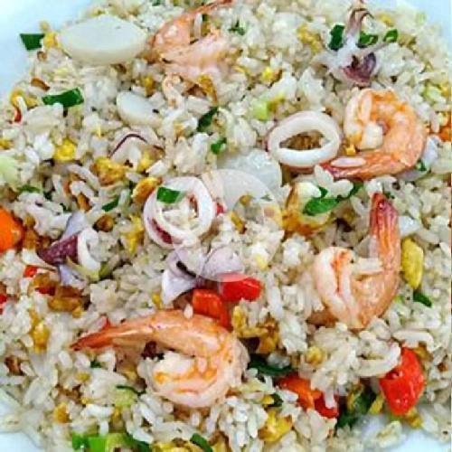 Nasi Tumis Seafood menu Nasi Goreng Pakde Bejo, Srengseng Sawah