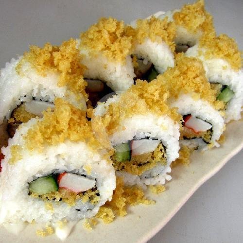Cheeztato Roll menu Utori Sushi, Sarimanah