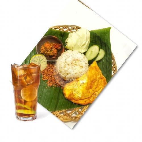 Sambel Bawang menu Pawon Enduls, Mondorakan