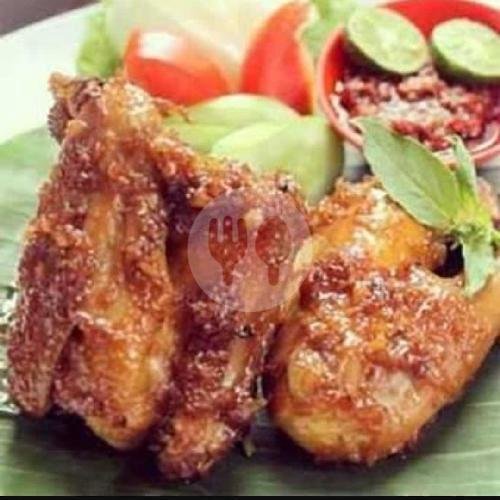 Nasi + Ayam + Tahu + Tempe + Terong + Teh Dingin menu Barokah Pecel Lele, Selokan Mataram Gedongan