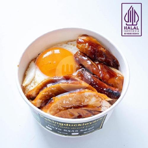 Chicken Rice Bowl + Telor Ceplok menu Pekingducklovers, Jelambar